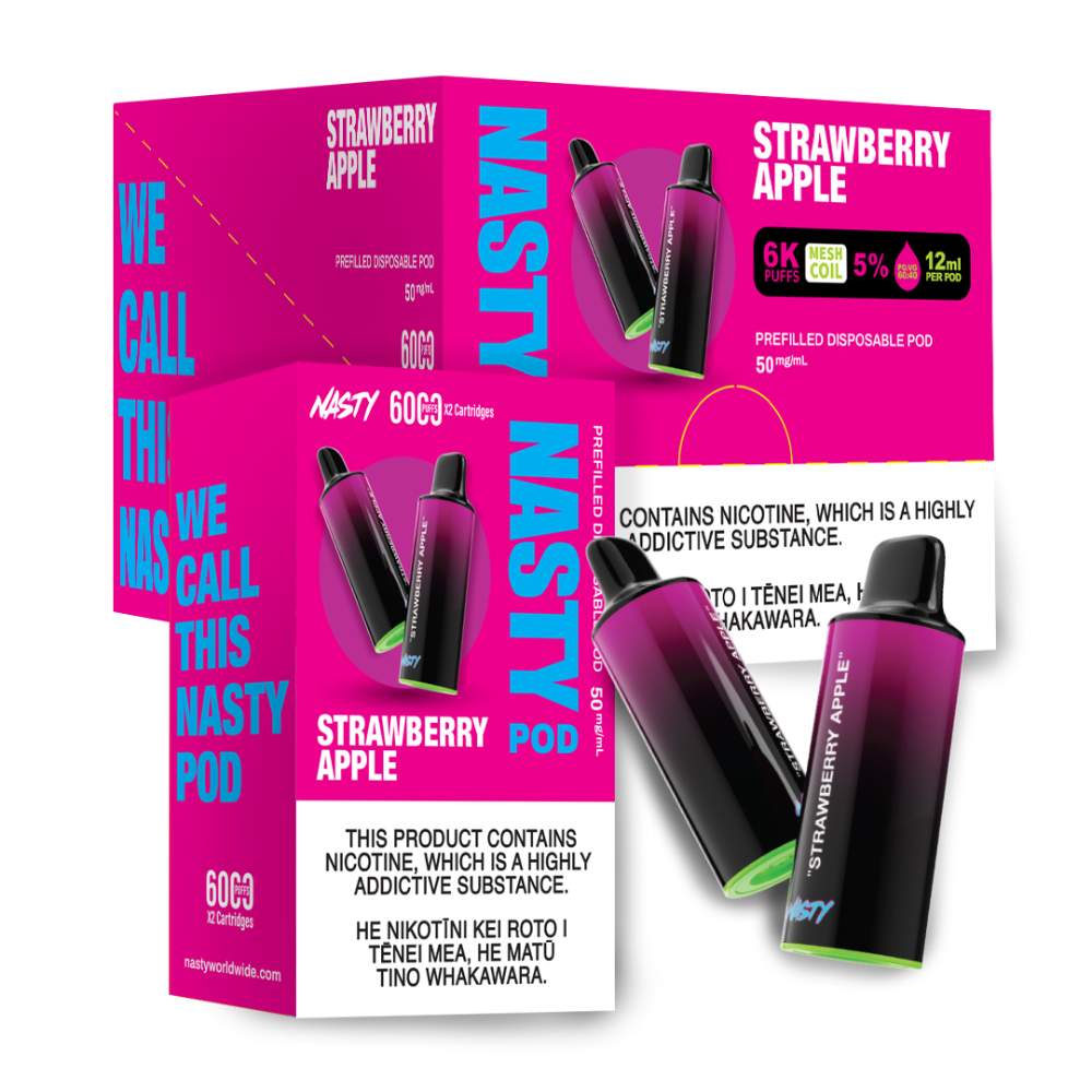 Nasty  Pre-filled Vape Pods 2pk 6000 Puffs