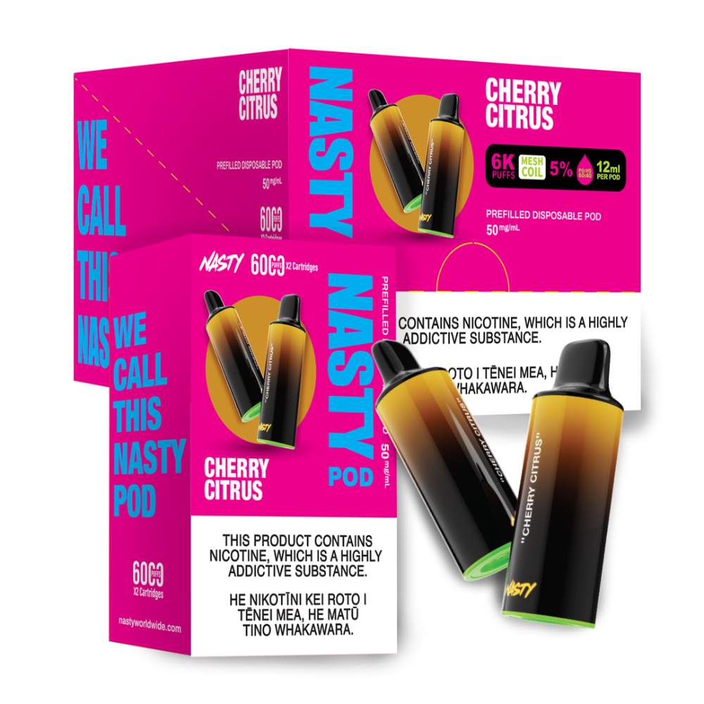 Nasty  Pre-filled Vape Pods 2pk 6000 Puffs