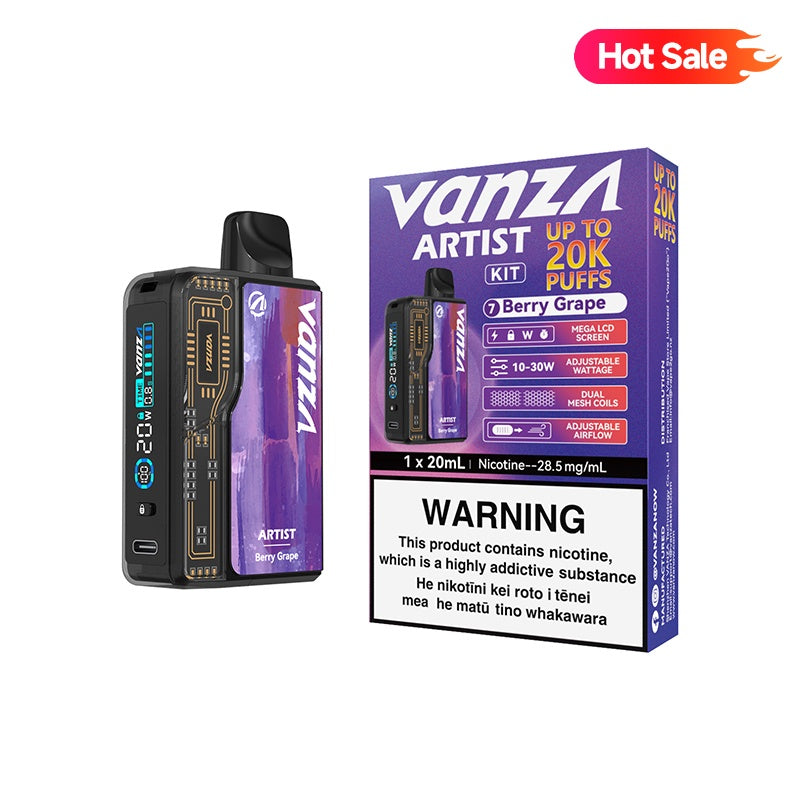 Vanza Artist Pre-filled Vape Pod Kit 20k