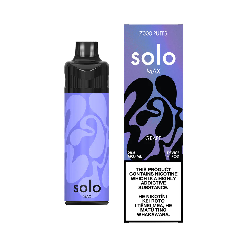 SOLO MAX Pre-filled Vape Pods & kits 28.5mg/ml