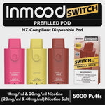 Load image into Gallery viewer, Inmood Switch 5000 Puffs Pre-filled Replacement Pod– 40mg/ml  Nic Salt
