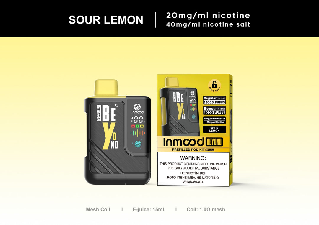 INMOOD BEYOND 12000 PREFILLED POD KIT